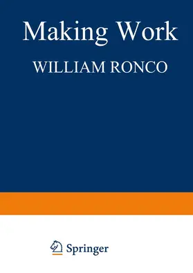 Ronco |  Making Work | Buch |  Sack Fachmedien
