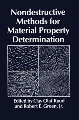 Ruud / Green | Nondestructive Methods for Material Property Determination | E-Book | www.sack.de