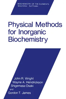 Wright / Hendrickson / Osaki |  Physical Methods for Inorganic Biochemistry | Buch |  Sack Fachmedien