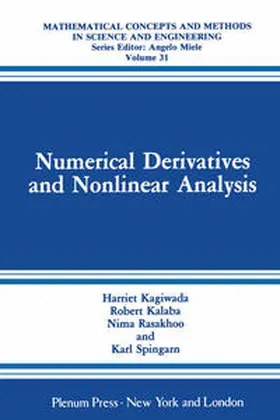 Kagiwada / Kalaba / Rasakhoo |  Numerical Derivatives and Nonlinear Analysis | eBook | Sack Fachmedien
