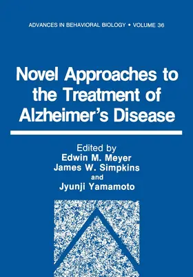 Meyer |  Novel Approaches to the Treatment of Alzheimer's Disease | Buch |  Sack Fachmedien
