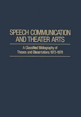 Merenda |  Speech Communication and Theater Arts | Buch |  Sack Fachmedien