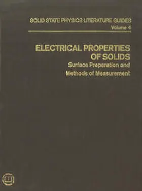 Connolly |  Electrical Properties of Solids | eBook | Sack Fachmedien
