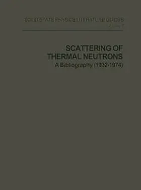 Larose |  Scattering of Thermal Neutrons | eBook | Sack Fachmedien
