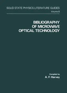 Harvey |  Bibliography of Microwave Optical Technology | eBook | Sack Fachmedien