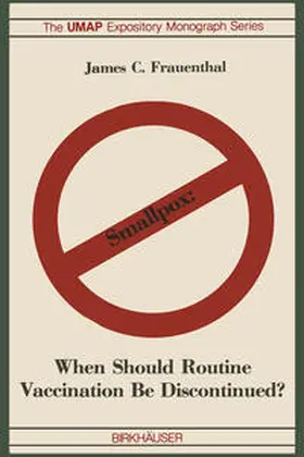 Frauenthal |  Smallpox: When Should Routine Vaccination Be Discontinued? | eBook | Sack Fachmedien