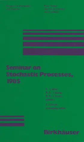 CINLAR / CHUNG / GETOOR |  Seminar on Stochastic Processes, 1985 | Buch |  Sack Fachmedien
