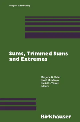 Hahn |  Sums, Trimmed Sums and Extremes | Buch |  Sack Fachmedien