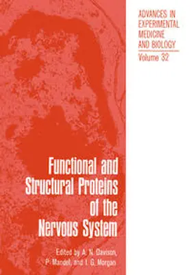Davison |  Functional and Structural Proteins of the Nervous System | eBook | Sack Fachmedien