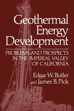 Butler / Pick |  Geothermal Energy Development | Buch |  Sack Fachmedien
