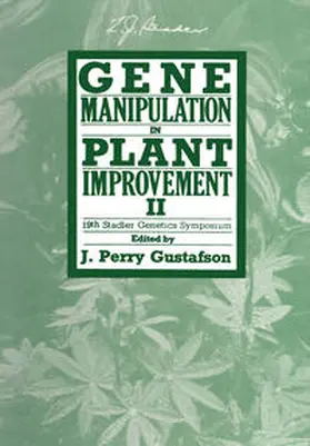 Gustafson |  Gene Manipulation in Plant Improvement II | eBook | Sack Fachmedien