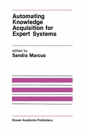 Marcus |  Automating Knowledge Acquisition for Expert Systems | Buch |  Sack Fachmedien
