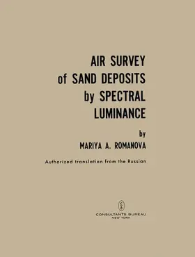 Romanova |  Air Survey of Sand Deposits by Spectral Luminance | Buch |  Sack Fachmedien