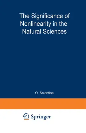 Mintz | The Significance of Nonlinearity in the Natural Sciences | Buch | 978-1-4684-7226-4 | sack.de