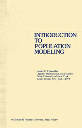 Frauenthal |  Introduction to Population Modeling | eBook | Sack Fachmedien