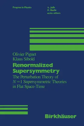 PIGUET / SIBOLD |  Renormalized Supersymmetry | Buch |  Sack Fachmedien