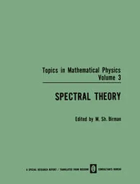 Birman |  Spectral Theory | eBook | Sack Fachmedien