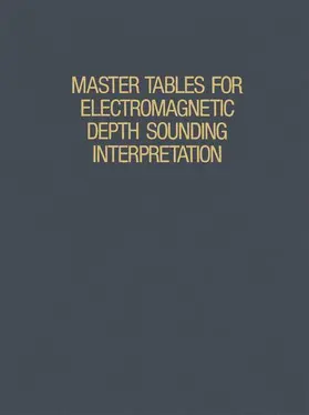 Verma |  Master Tables for Electromagnetic Depth Sounding Interpretation | Buch |  Sack Fachmedien