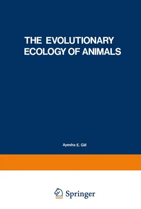 Shvarts |  The Evolutionary Ecology of Animals | Buch |  Sack Fachmedien