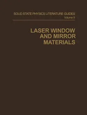 Battle / Connolly / Keesee |  Laser Window and Mirror Materials | eBook | Sack Fachmedien