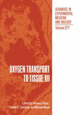Piiper |  Oxygen Transport to Tissue XII | eBook | Sack Fachmedien