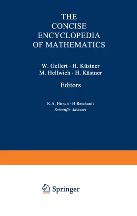 Gellert |  The VNR Concise Encyclopedia of Mathematics | Buch |  Sack Fachmedien