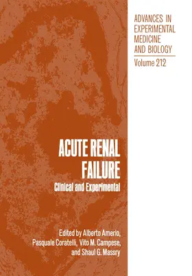 Amerio |  Acute Renal Failure | Buch |  Sack Fachmedien