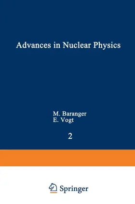 Vogt / Baranger |  Advances in Nuclear Physics | Buch |  Sack Fachmedien
