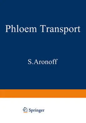 Aronoff | Phloem Transport | E-Book | www.sack.de