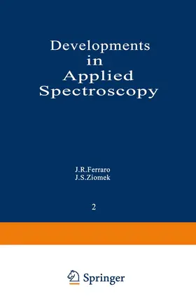 Ferraro / Ziomek |  Developments in Applied Spectroscopy | Buch |  Sack Fachmedien