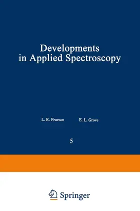 Grove / Pearson |  Developments in Applied Spectroscopy | Buch |  Sack Fachmedien