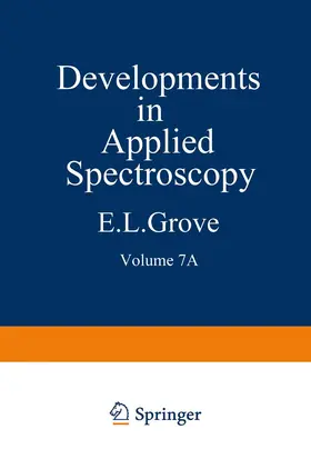 Grove / Perkins |  Developments in Applied Spectroscopy | Buch |  Sack Fachmedien