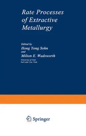Sohn / Wadsworth |  Rate Processes of Extractive Metallurgy | eBook | Sack Fachmedien