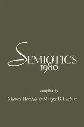 Herzfeld / Lenhart | Semiotics 1980 | E-Book | www.sack.de