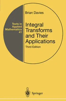 Davies | Integral Transforms and Their Applications | E-Book | www.sack.de