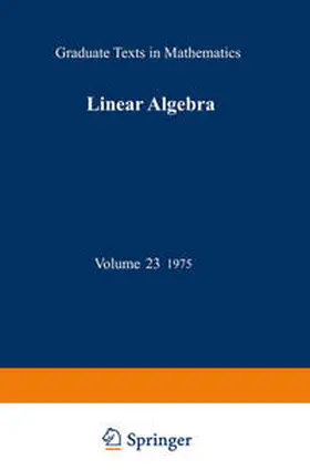 Greub | Linear Algebra | E-Book | www.sack.de