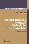 Lange |  Mathematical and Statistical Methods for Genetic Analysis | Buch |  Sack Fachmedien