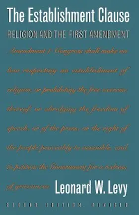 Levy |  The Establishment Clause | eBook | Sack Fachmedien