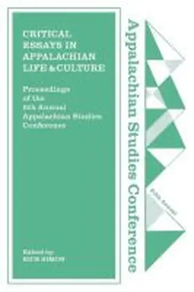 Simon |  Critical Essays in Appalachian Life and Culture | Buch |  Sack Fachmedien