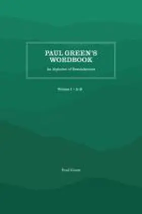 Green |  Paul Green's Wordbook | Buch |  Sack Fachmedien