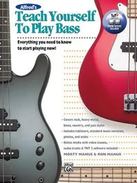 Manus |  Alfred's Teach Yourself to Play Bass | Buch |  Sack Fachmedien