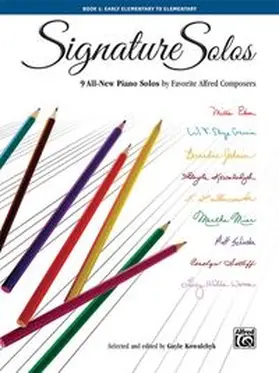  Signature Solos, Book 1 | Buch |  Sack Fachmedien