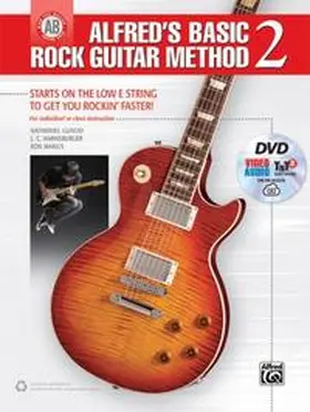Gunod / Harnsberger / Manus |  Alfred's Basic Rock Guitar Method 2 | Buch |  Sack Fachmedien
