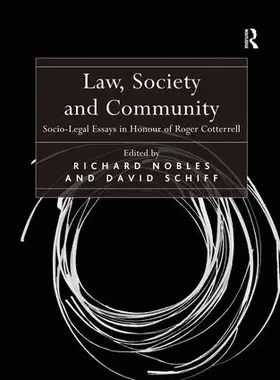 Nobles / Schiff |  Law, Society and Community | Buch |  Sack Fachmedien