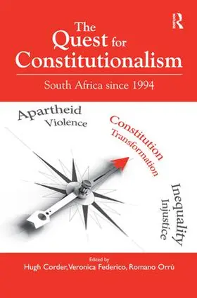 Corder / Federico |  The Quest for Constitutionalism | Buch |  Sack Fachmedien