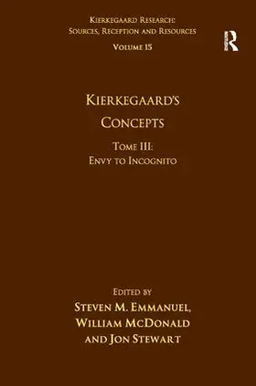 Emmanuel / McDonald |  Volume 15, Tome III | Buch |  Sack Fachmedien