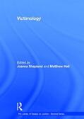 Shapland / Hall |  Victimology | Buch |  Sack Fachmedien