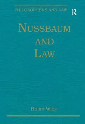 West |  Nussbaum and Law | Buch |  Sack Fachmedien