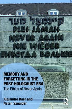 Baer / Sznaider |  Memory and Forgetting in the Post-Holocaust Era | Buch |  Sack Fachmedien