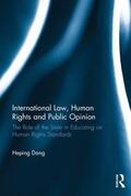 Dang |  International Law, Human Rights and Public Opinion | Buch |  Sack Fachmedien